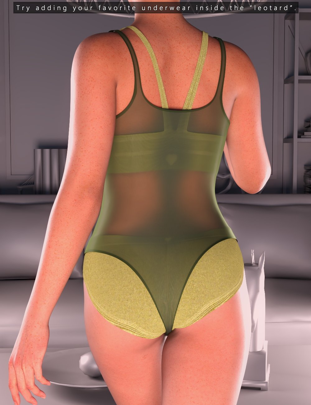 dForce STT Leotard for Genesis 9