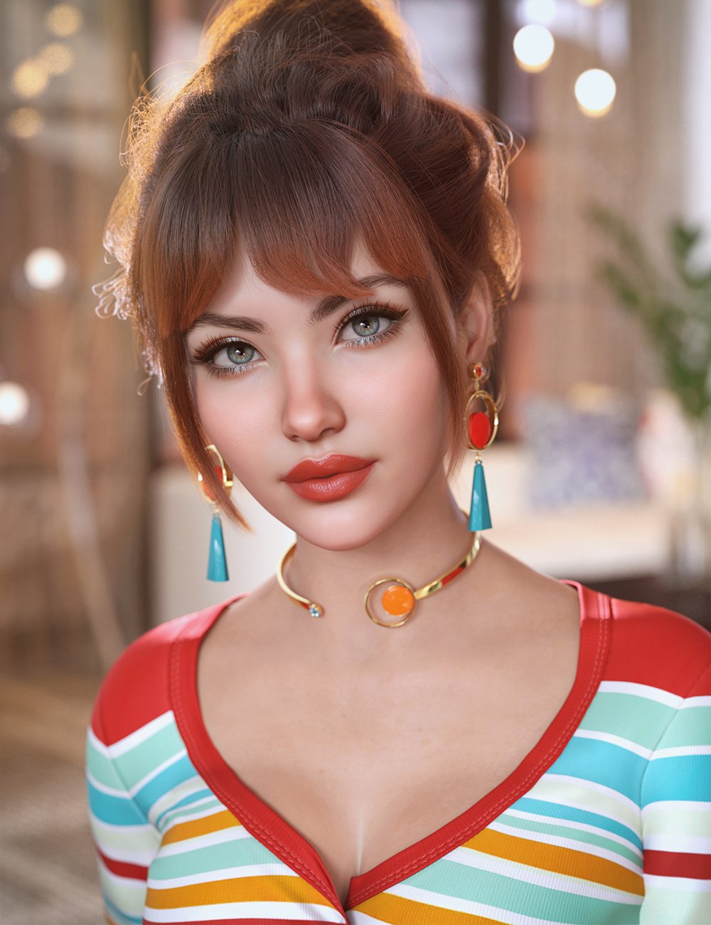 Addy Irene and VRV Irene Jewelry for Genesis 9