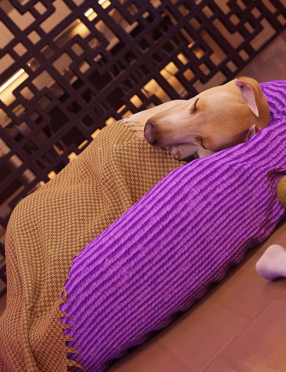 FF's A Dog's Life of Leisure for Daz Dog 8