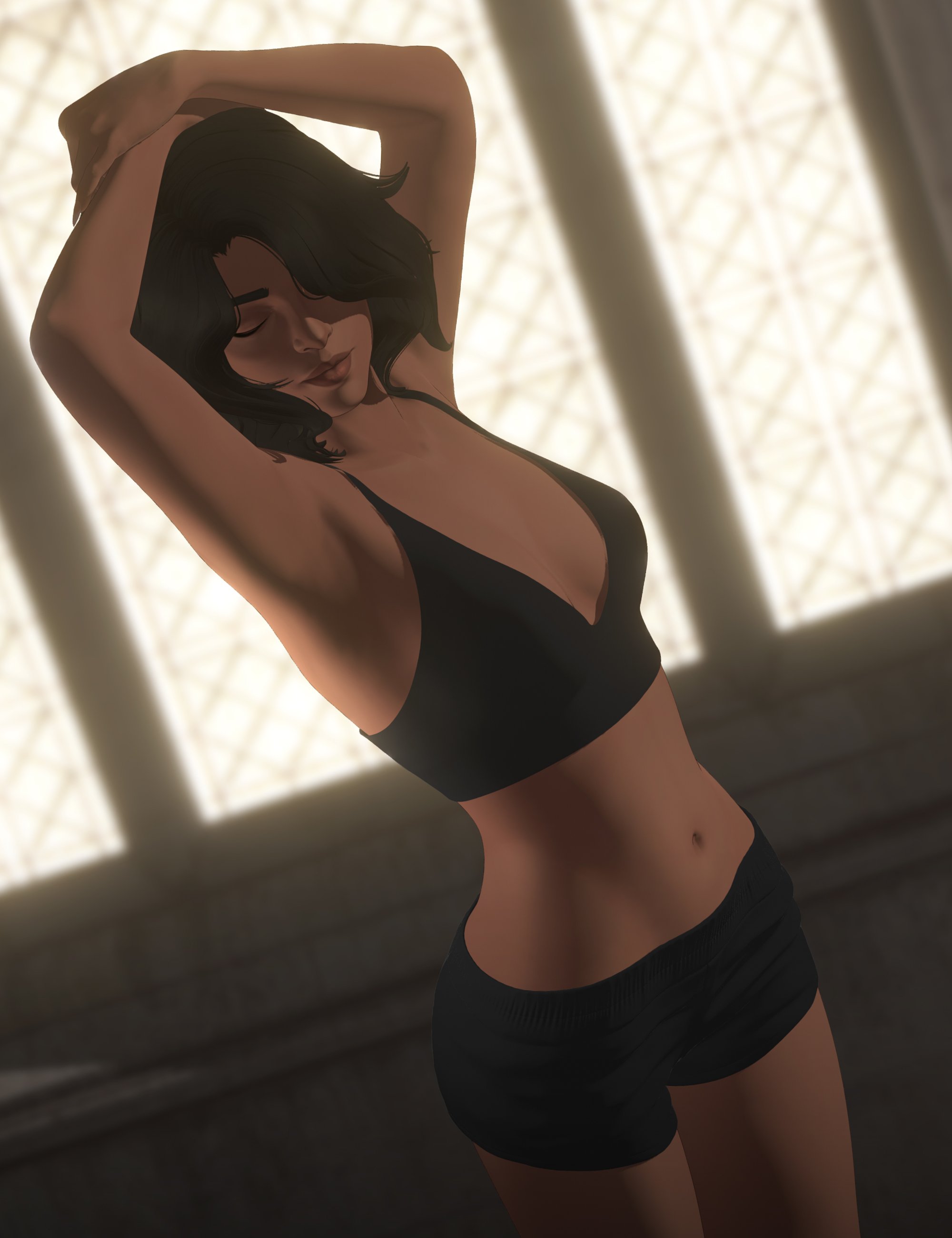 Asha 9 Stylized HD Add-On by: , 3D Models by Daz 3D
