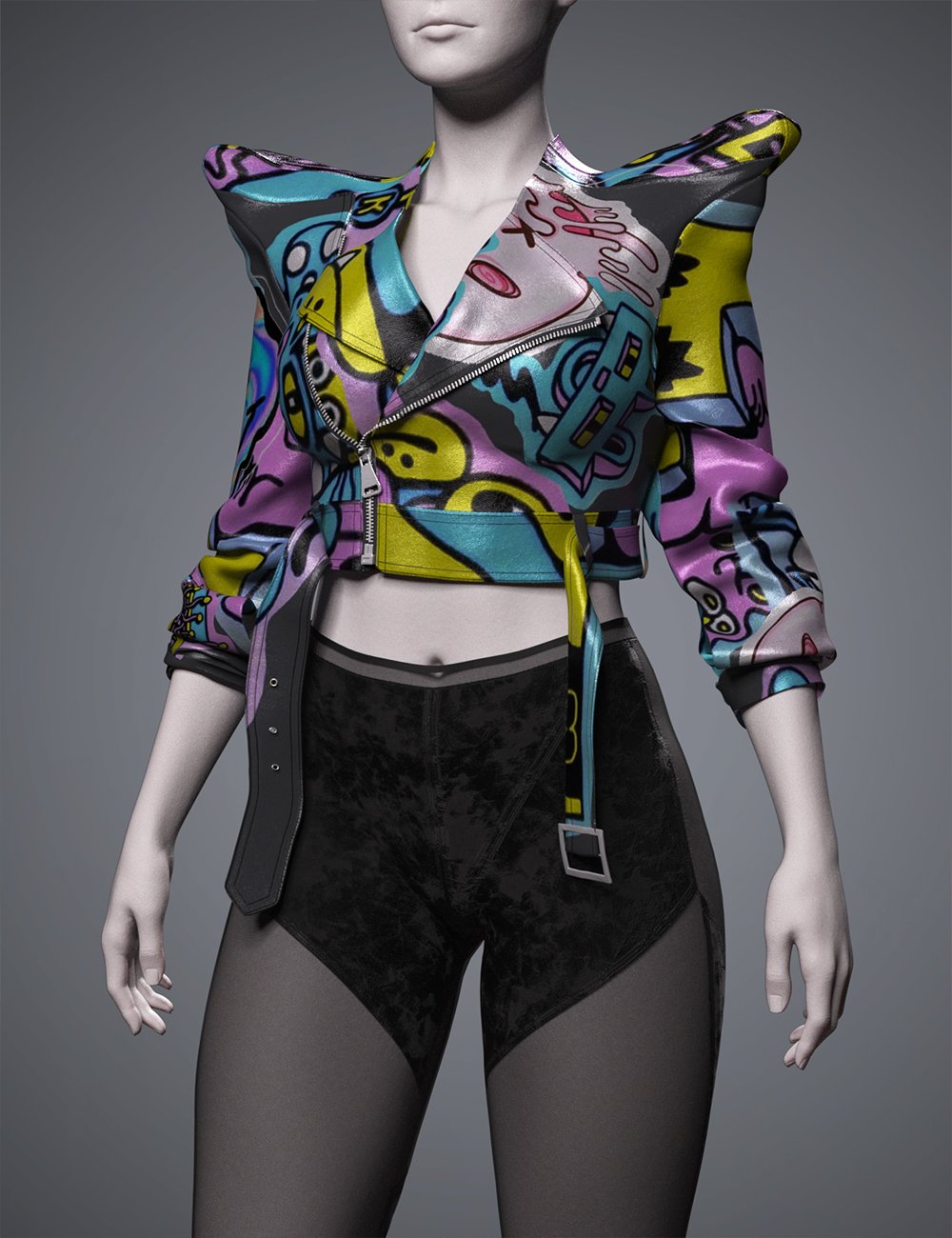 Nyx Outfit for Genesis 9 Nyx Outfit for Genesis 9