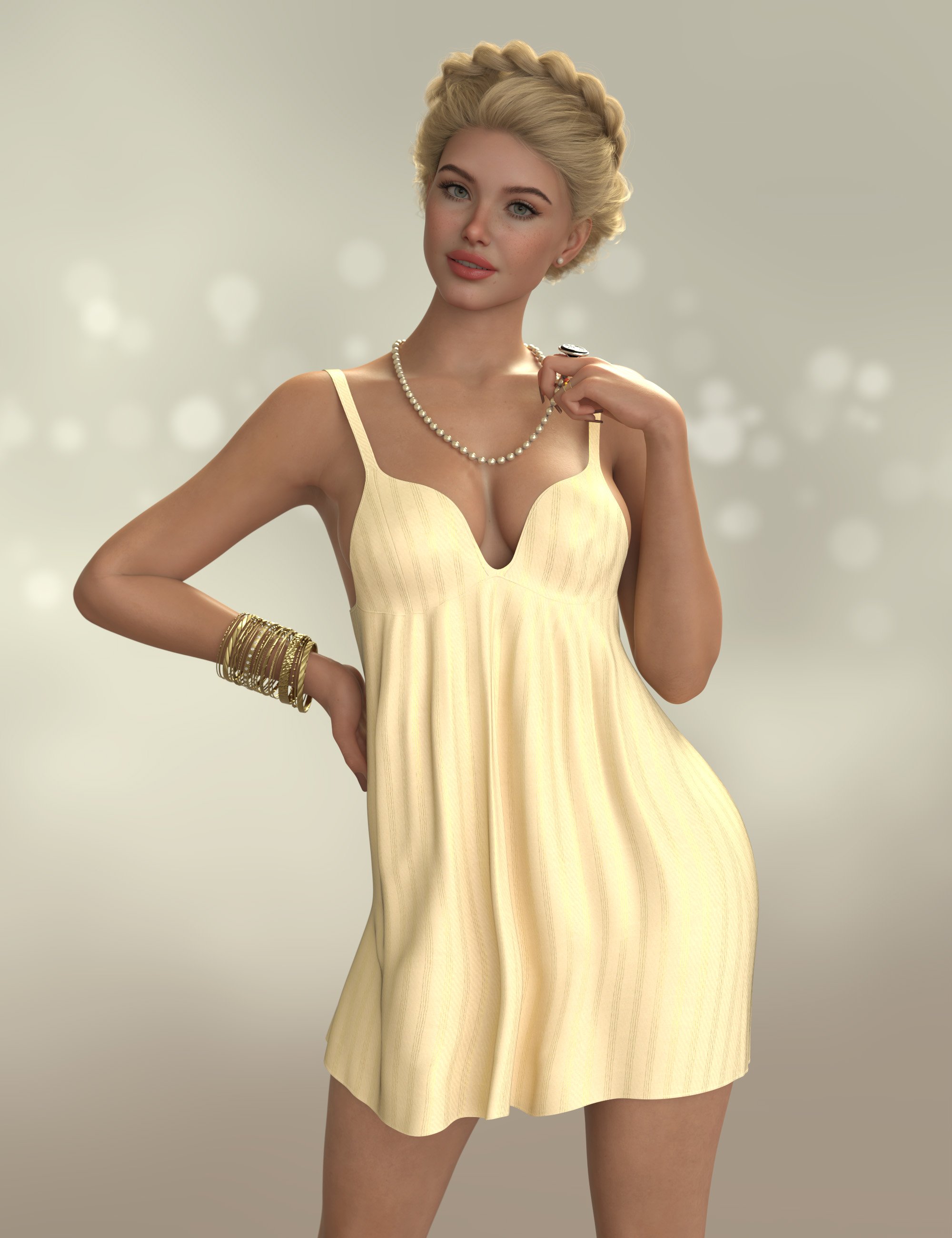 dForce Slipdress for Genesis 9