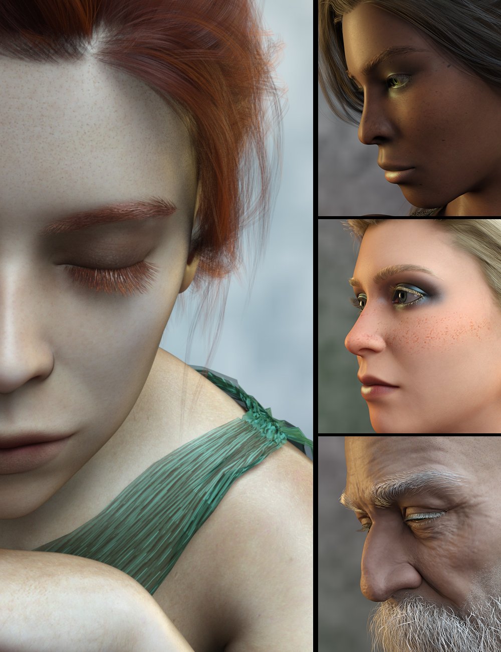 AB Natural Eyebrows and Eyelashes