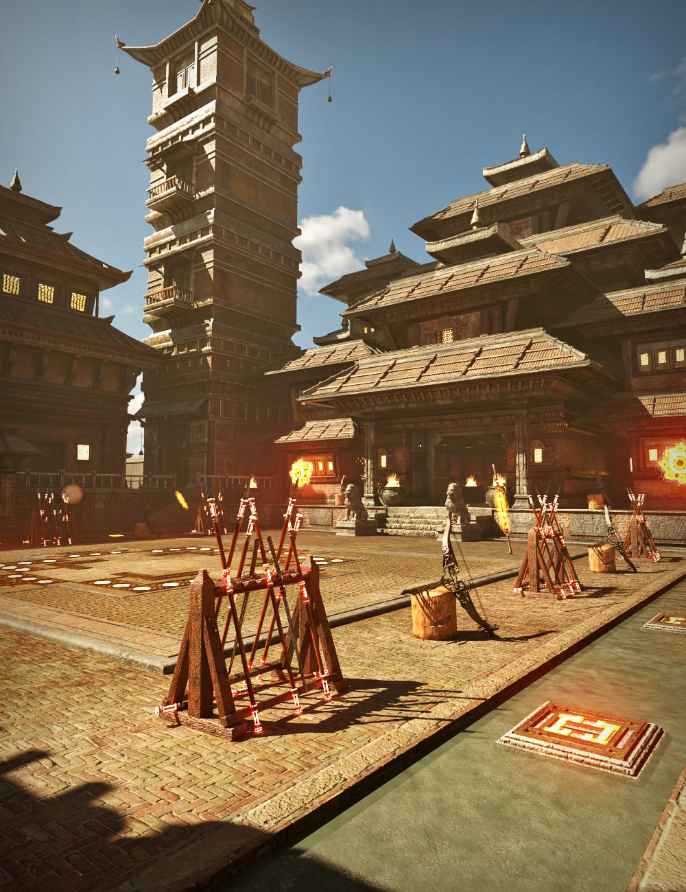 XI Sorcerers Sanctuary by: Xivon, 3D Models by Daz 3D