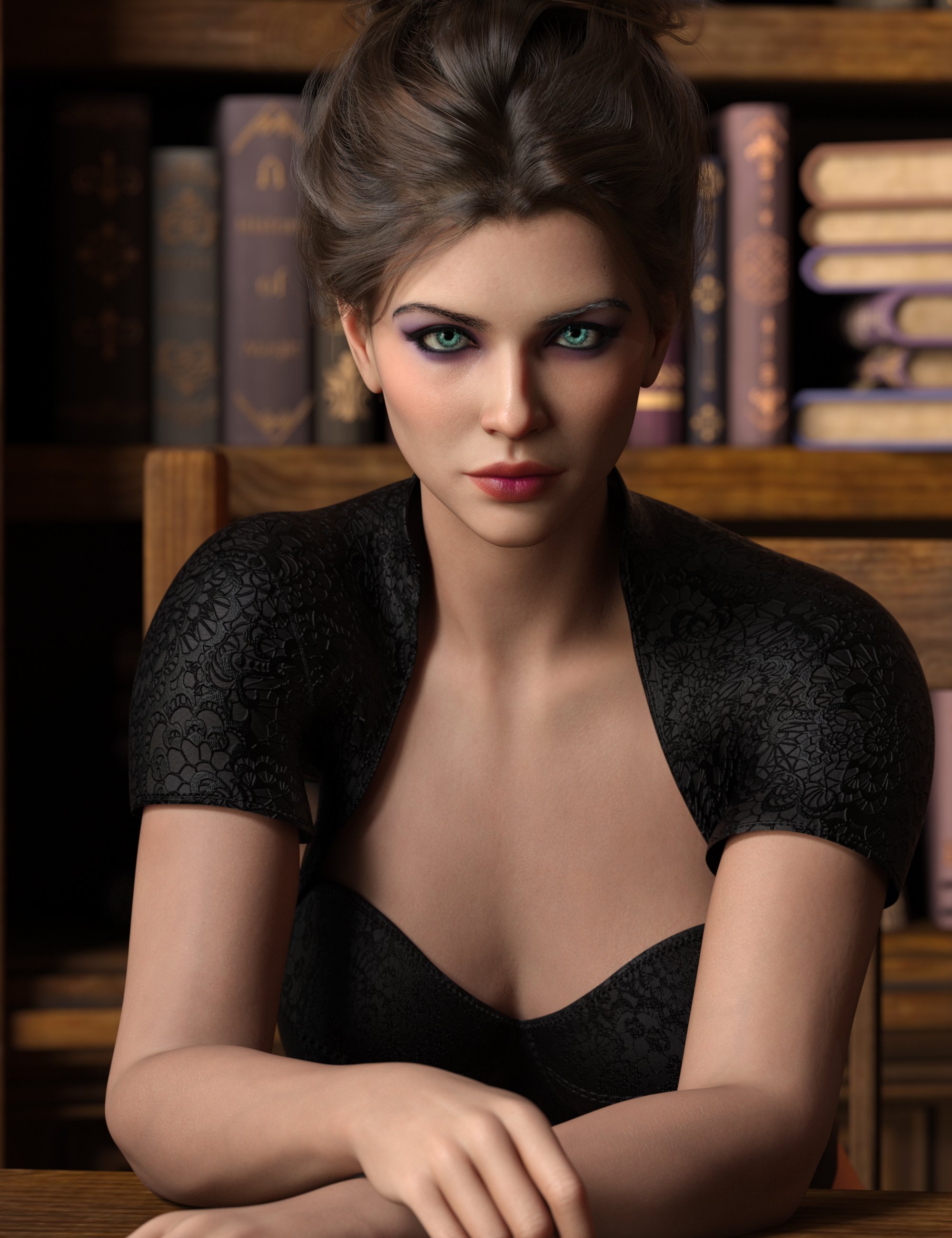 CC Esmeria for Genesis 9 by: ChangelingChick, 3D Models by Daz 3D
