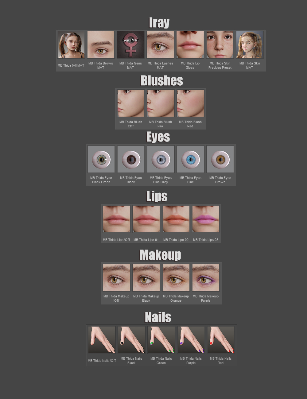 MB Thida for Genesis 9 Feminine