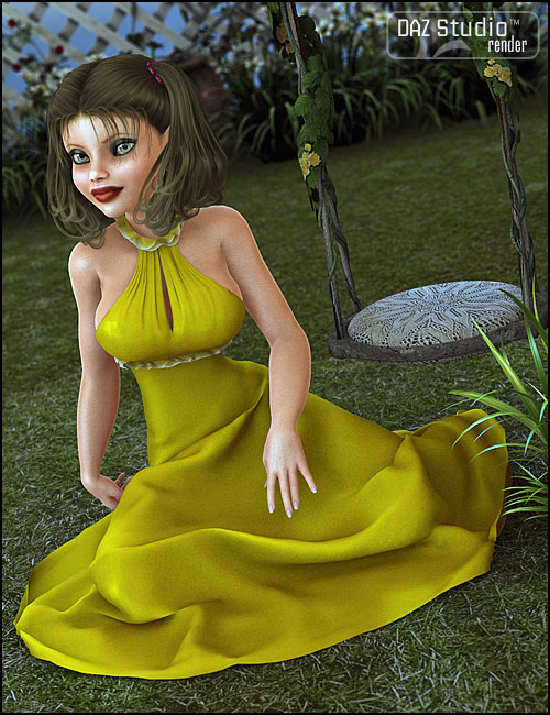Lovely Girl Lovely Girl by: Cute3D, 3D Models by Daz 3D