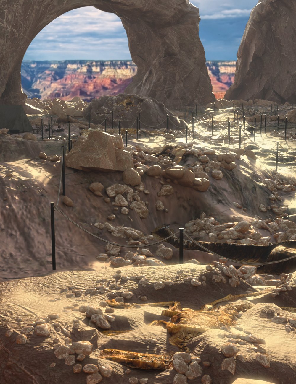 Jurassic Badlands by: kubramatic, 3D Models by Daz 3D