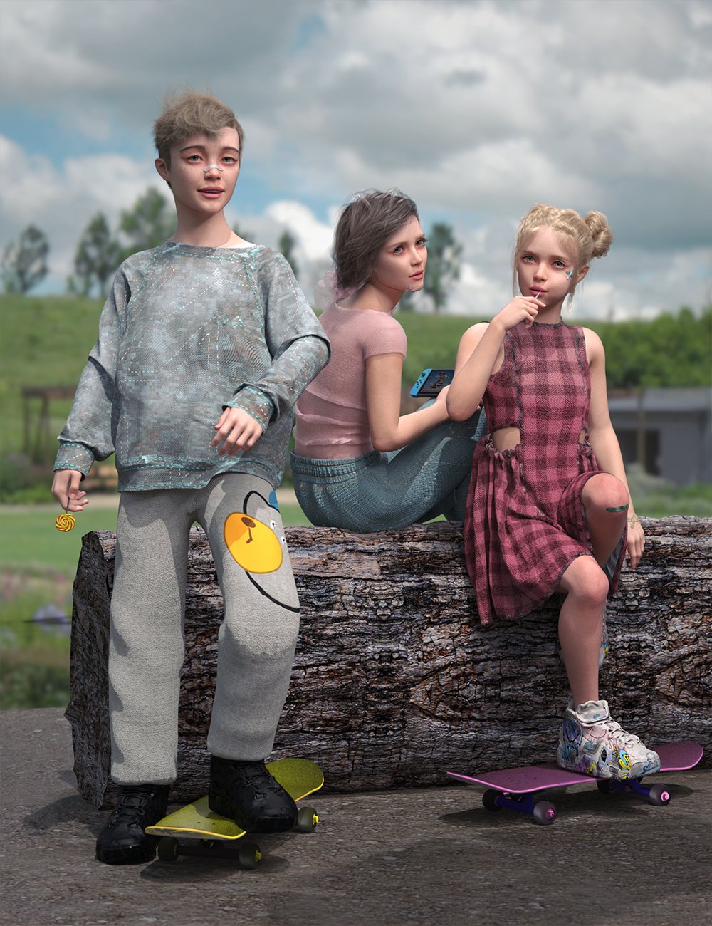 The Kiddo Trio for Genesis 9