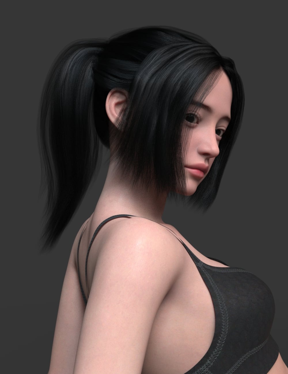 PA Rinako Hair for Genesis 9 by: Paragon, 3D Models by Daz 3D