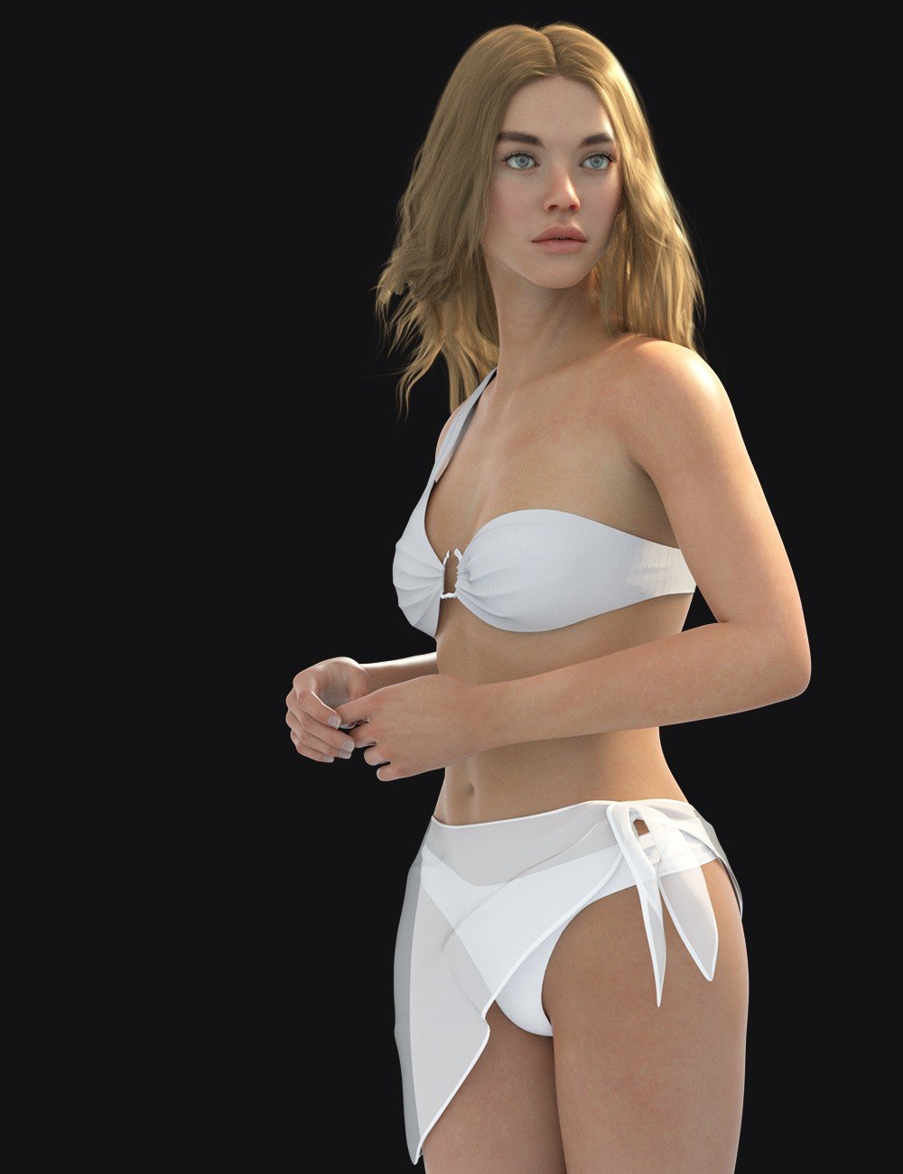 FA3D Beach Blazing Bikini for Genesis 8 Female(s) by: Fashionista 3D, 3D Models by Daz 3D