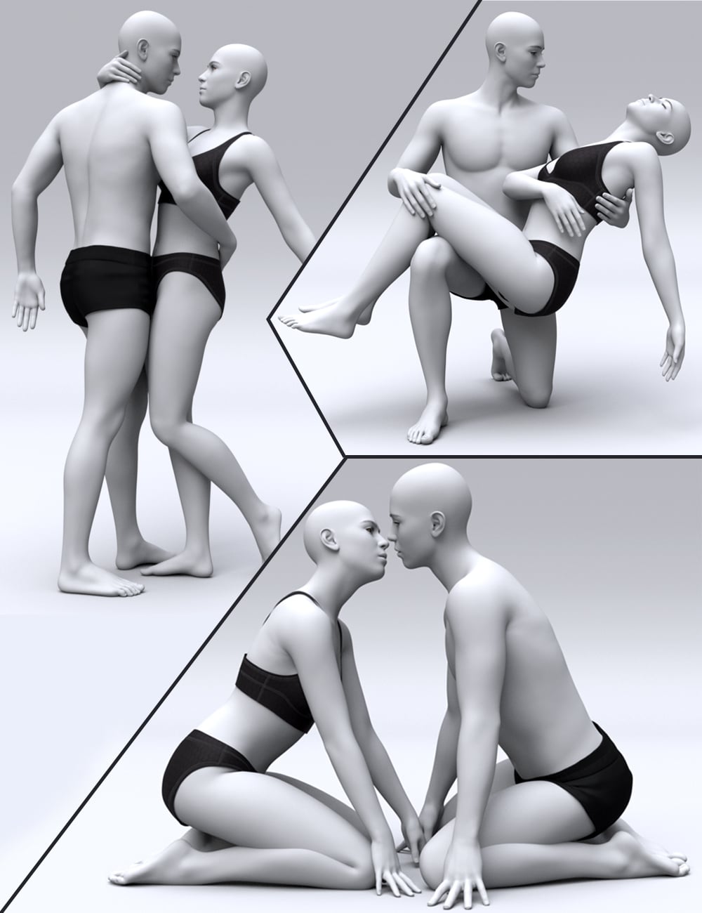 HL Poses of Feelings for Genesis 9 by: Havanalibere, 3D Models by Daz 3D