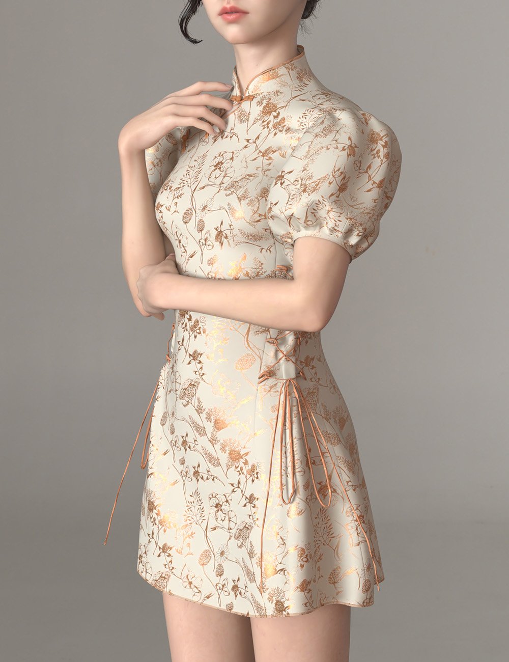 dForce Princess Series Oriental Blossom for Genesis 9, Genesis 8 and 8.1