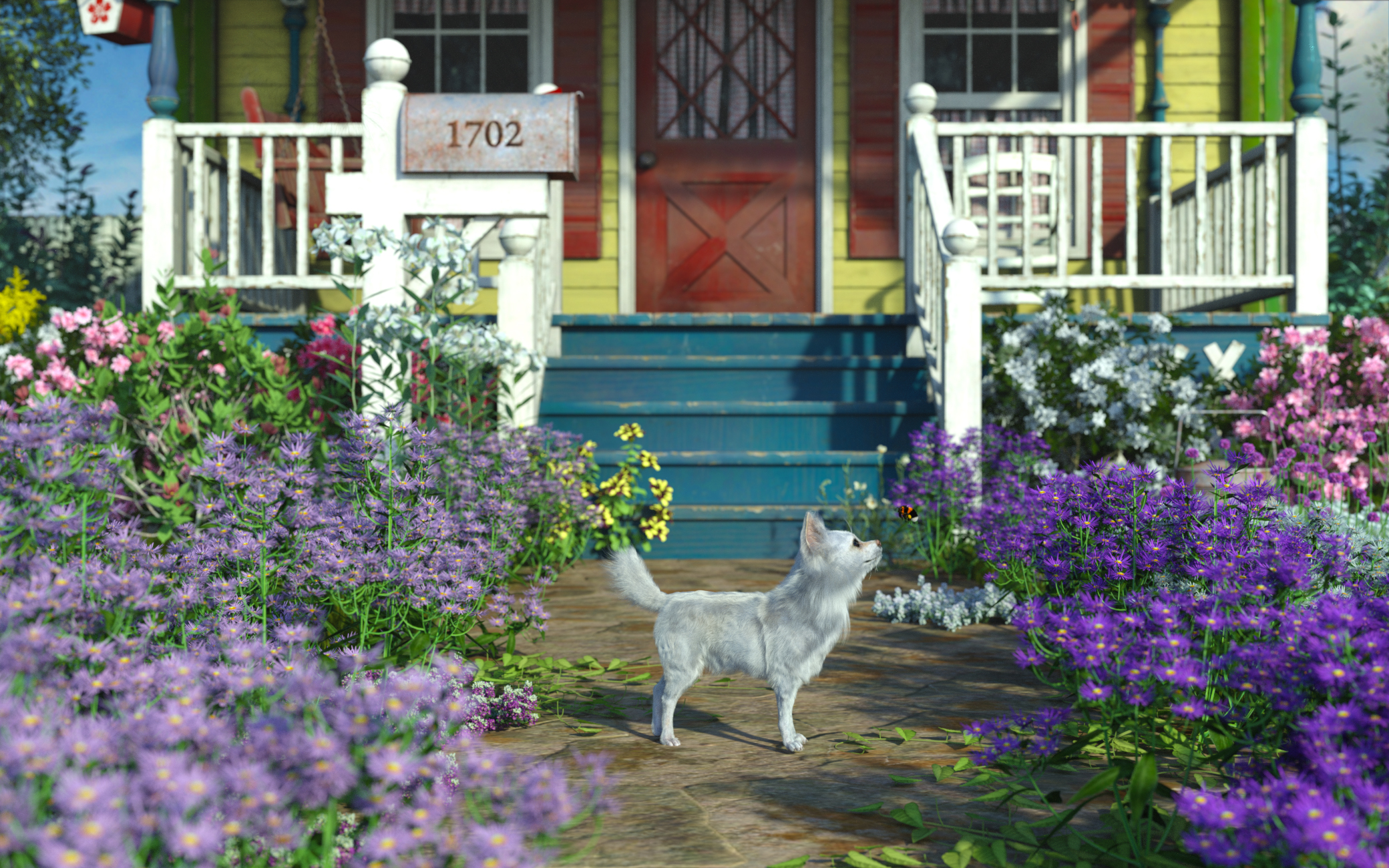 Garden Flowers - New York Asters