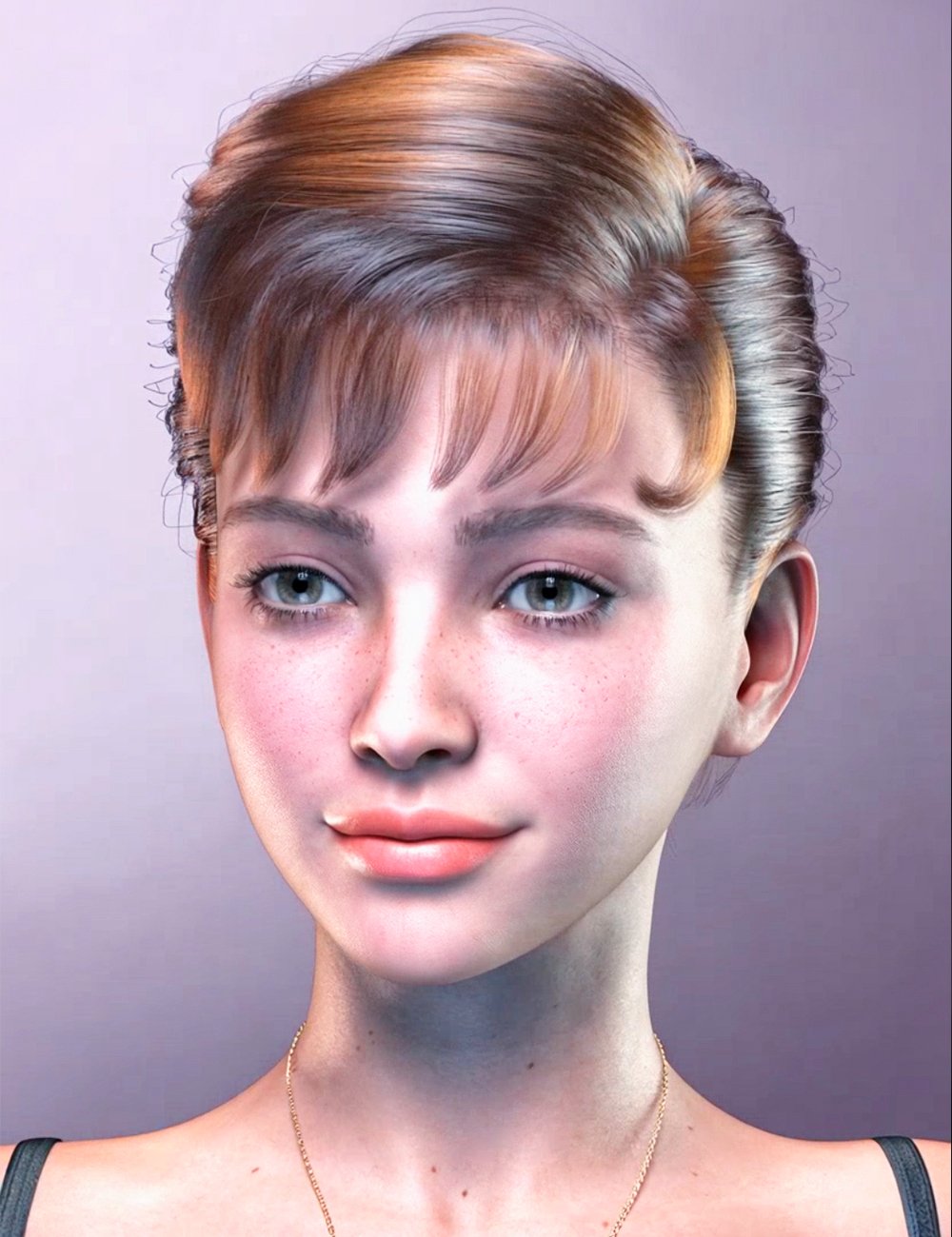 dForce Strand-Based FE Hepburn Twist Hair for Genesis 9,8 and 8.1