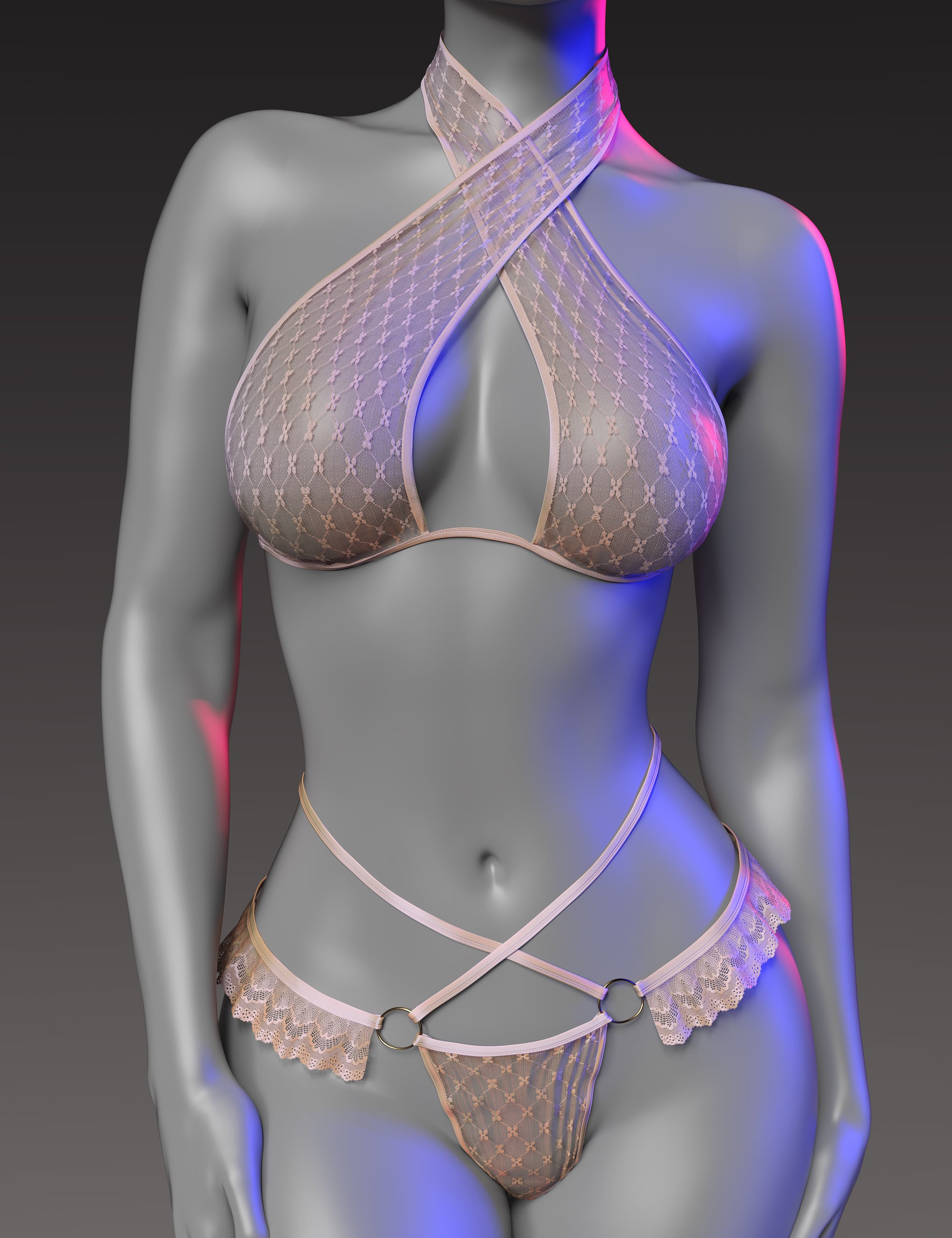 InStyle - dForce SU Sexy Bikini Texture Add-On by: valkyrieAnagord, 3D Models by Daz 3D