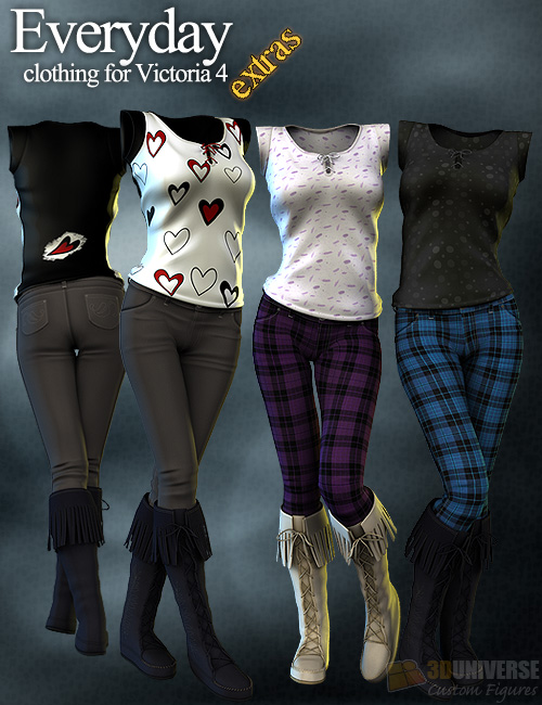 Everyday Extras Everyday Extras by: 3D Universe, 3D Models by Daz 3D