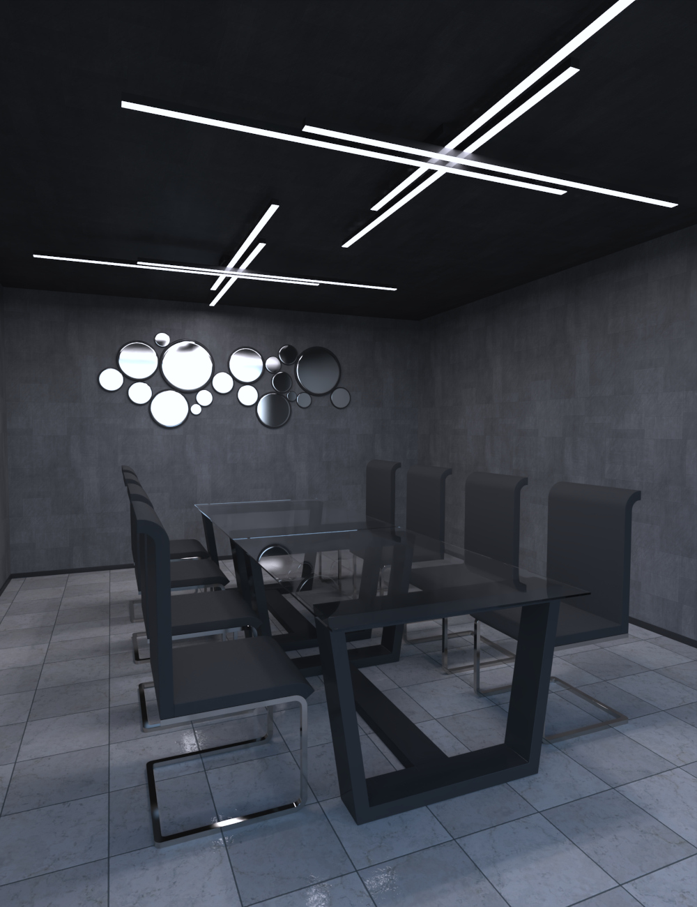 Dystopian Dining Room