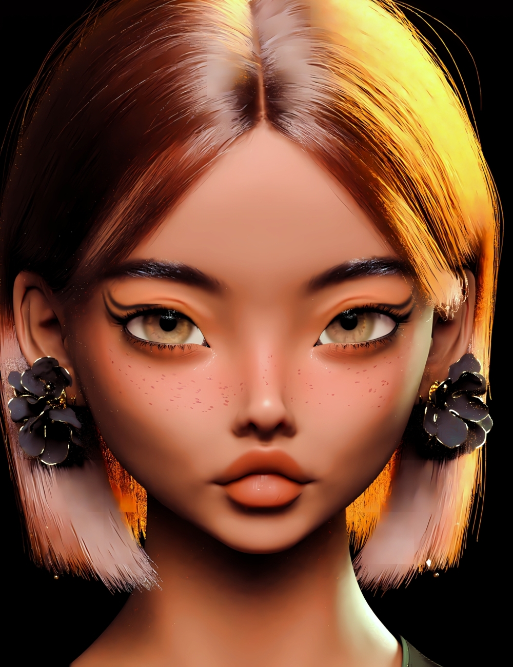 FPD Kim for Genesis 9 by: FreshPixelDesigns, 3D Models by Daz 3D