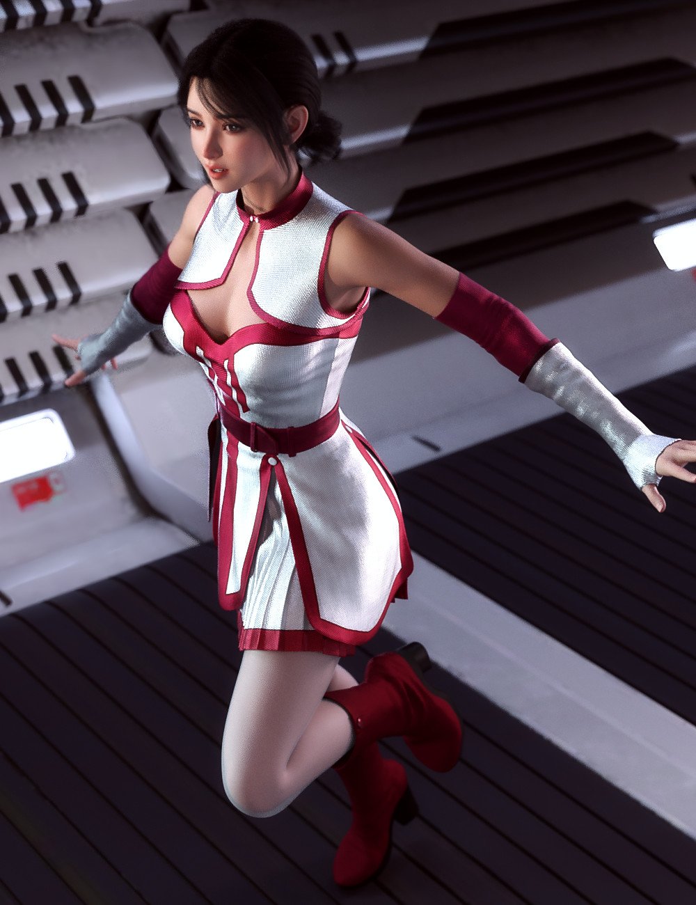 dForce Lorien Outfit for Genesis 9