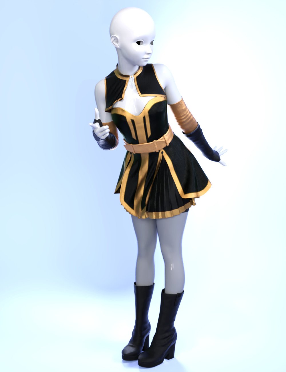 dForce Lorien Outfit for Genesis 9