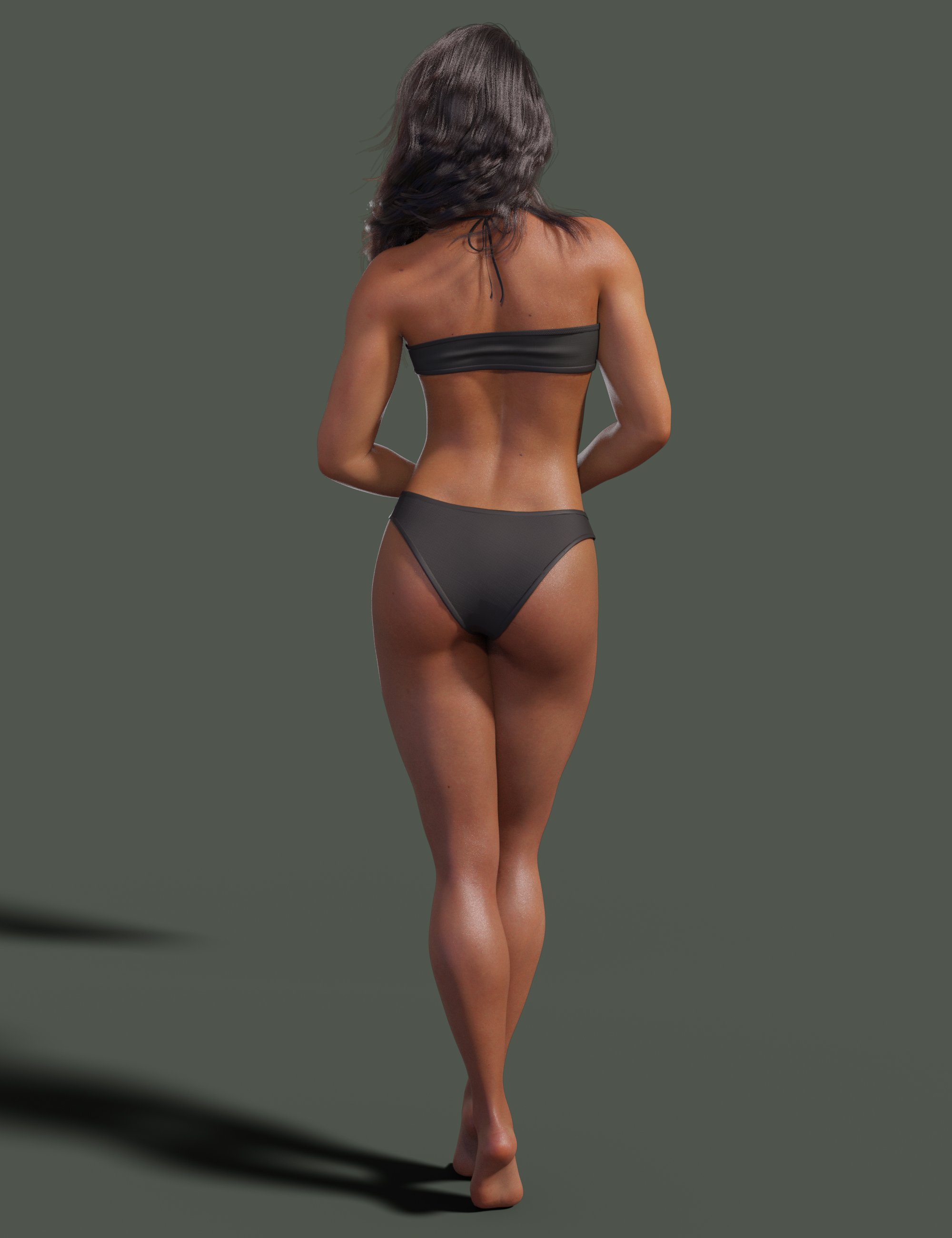 dForce MB Strap Hollow Bikini for Genesis 9 Female