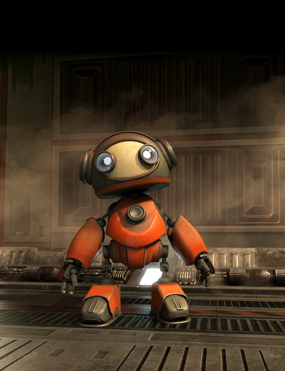 Bit Bot by: The AntFarm, 3D Models by Daz 3D