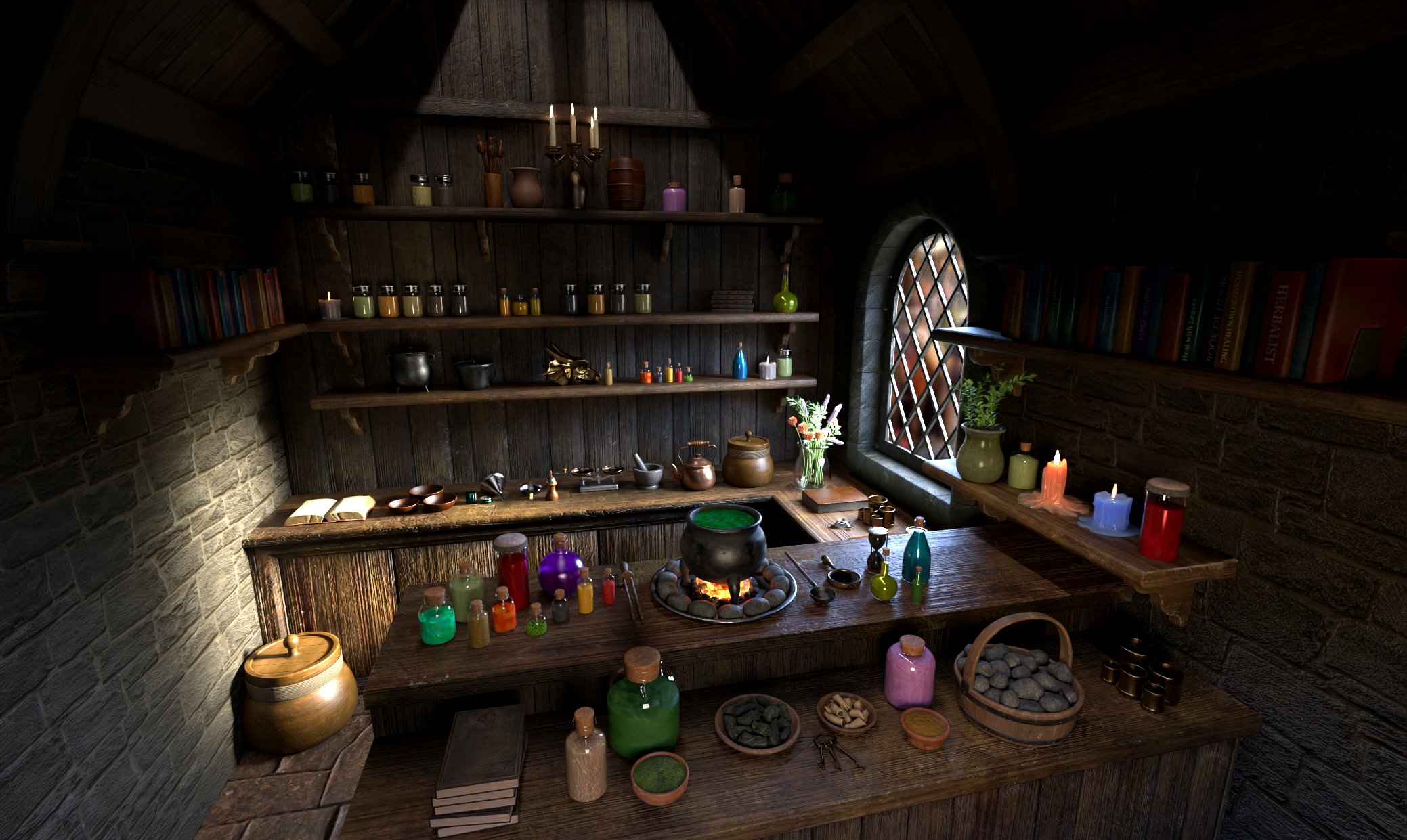 FG Herbalist Room