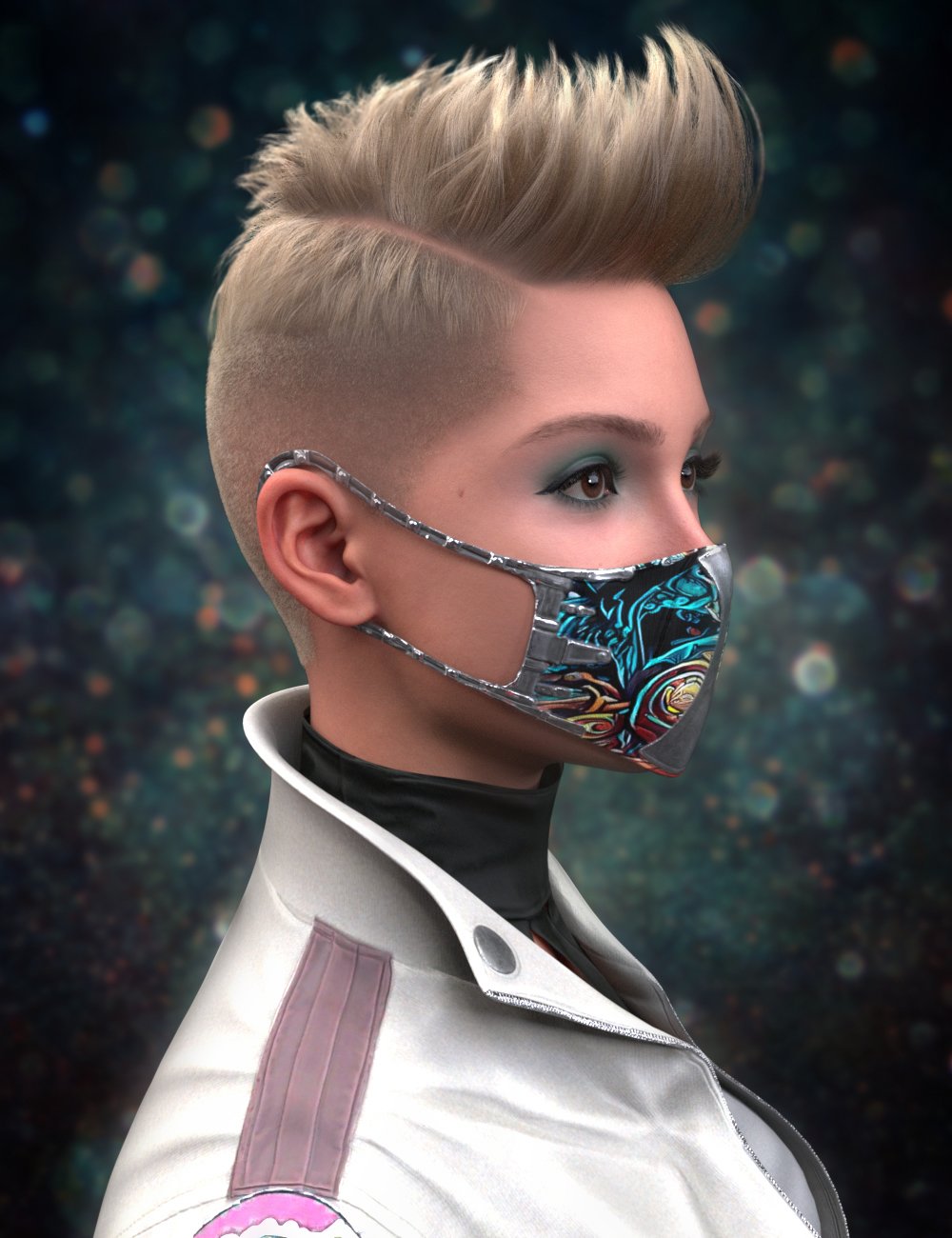 dForce Tony Hair for Genesis 9