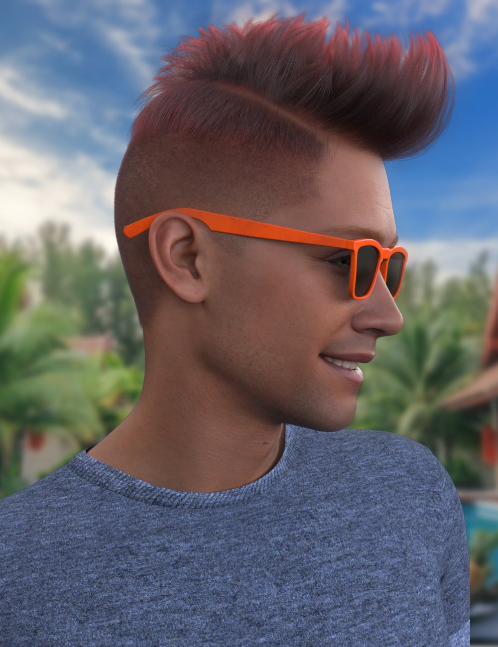 dForce Tony Hair Expansion dForce Tony Hair Expansion