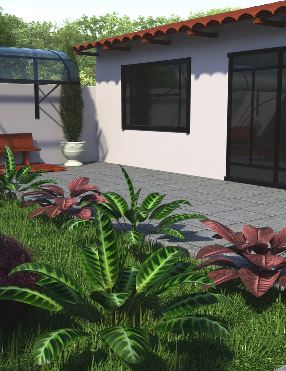 In My Garden by: JeffersonAF, 3D Models by Daz 3D