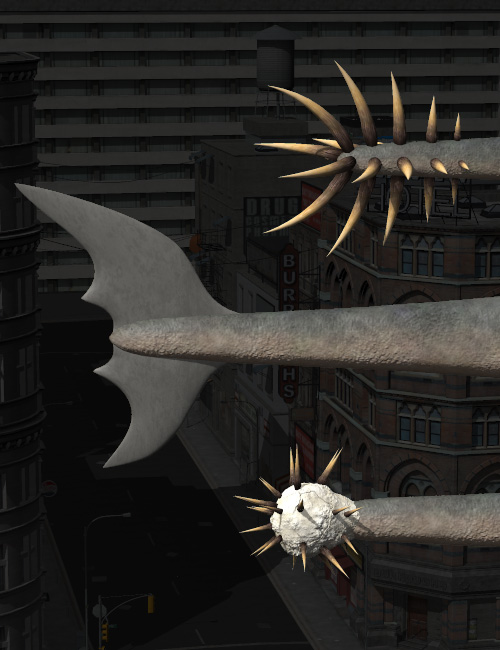 Kaiju The Giant Monster Kaiju The Giant Monster by: Valandar, 3D Models by Daz 3D