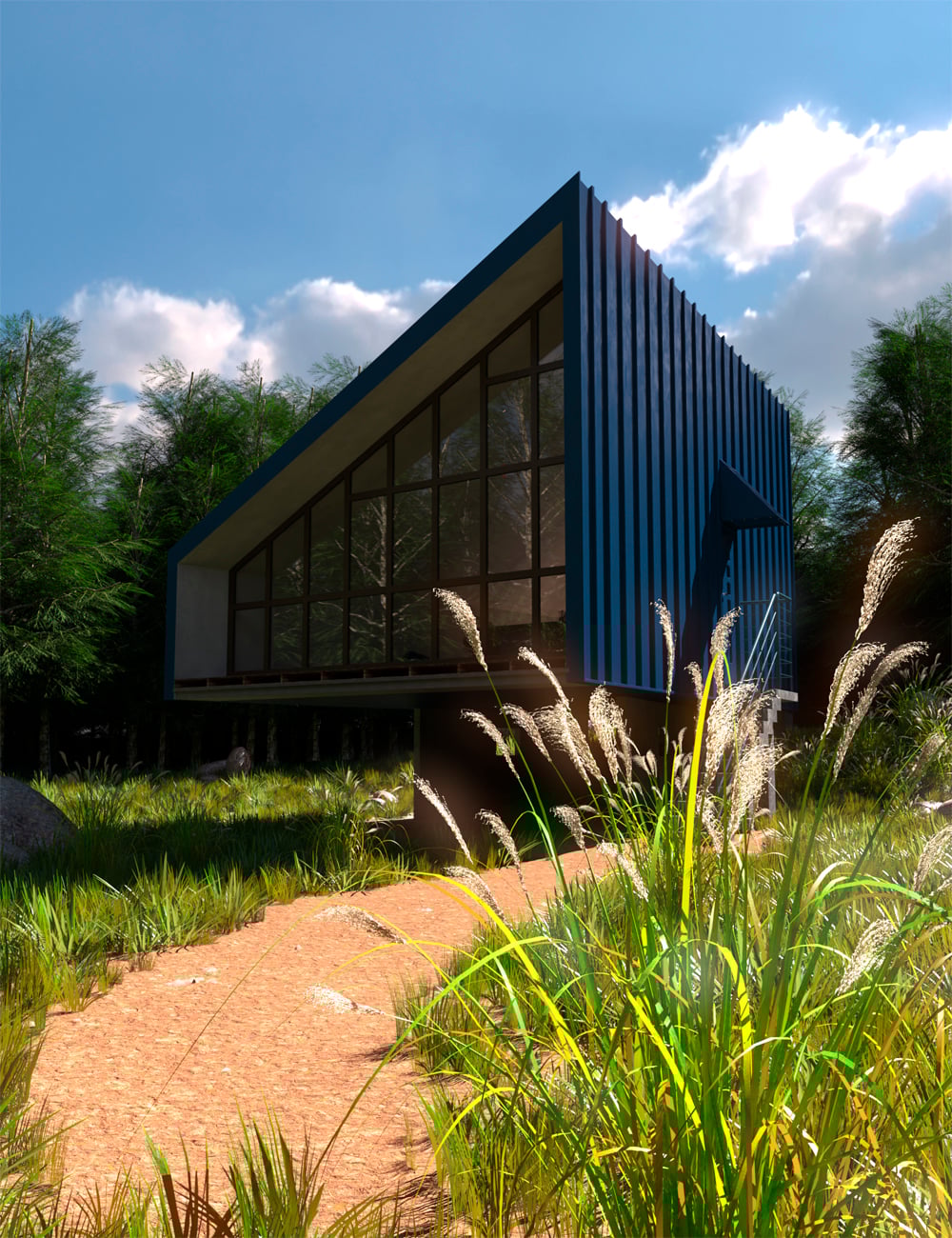 Hideout in the Woods by: Human, 3D Models by Daz 3D