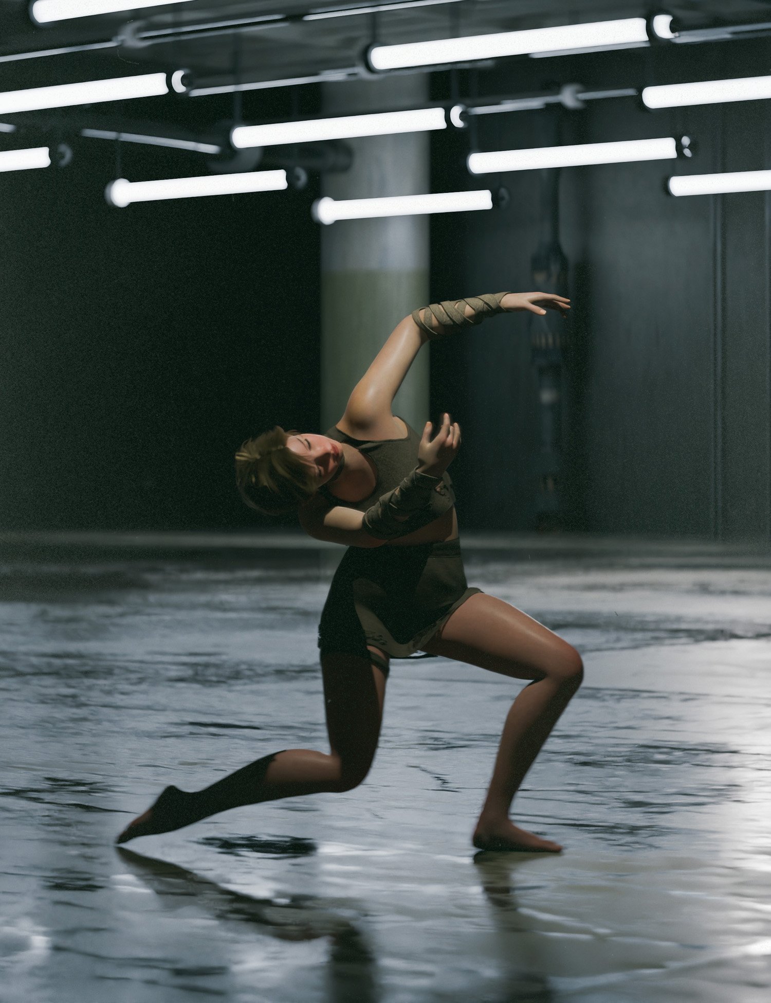 Artful Model - Set 01 for Genesis 9 by: Saints By Saints, 3D Models by Daz 3D