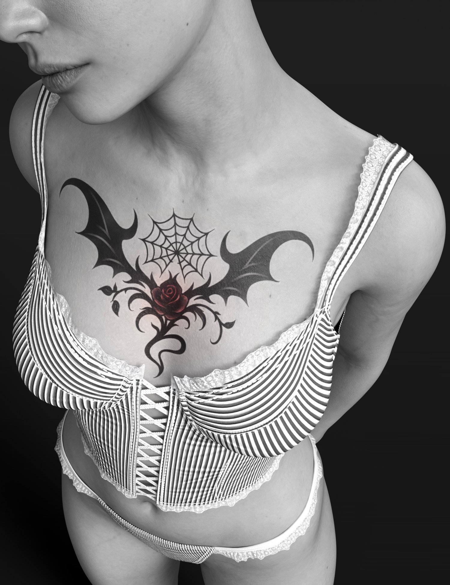 BS Colorful Pattern Tattoos for Genesis 9