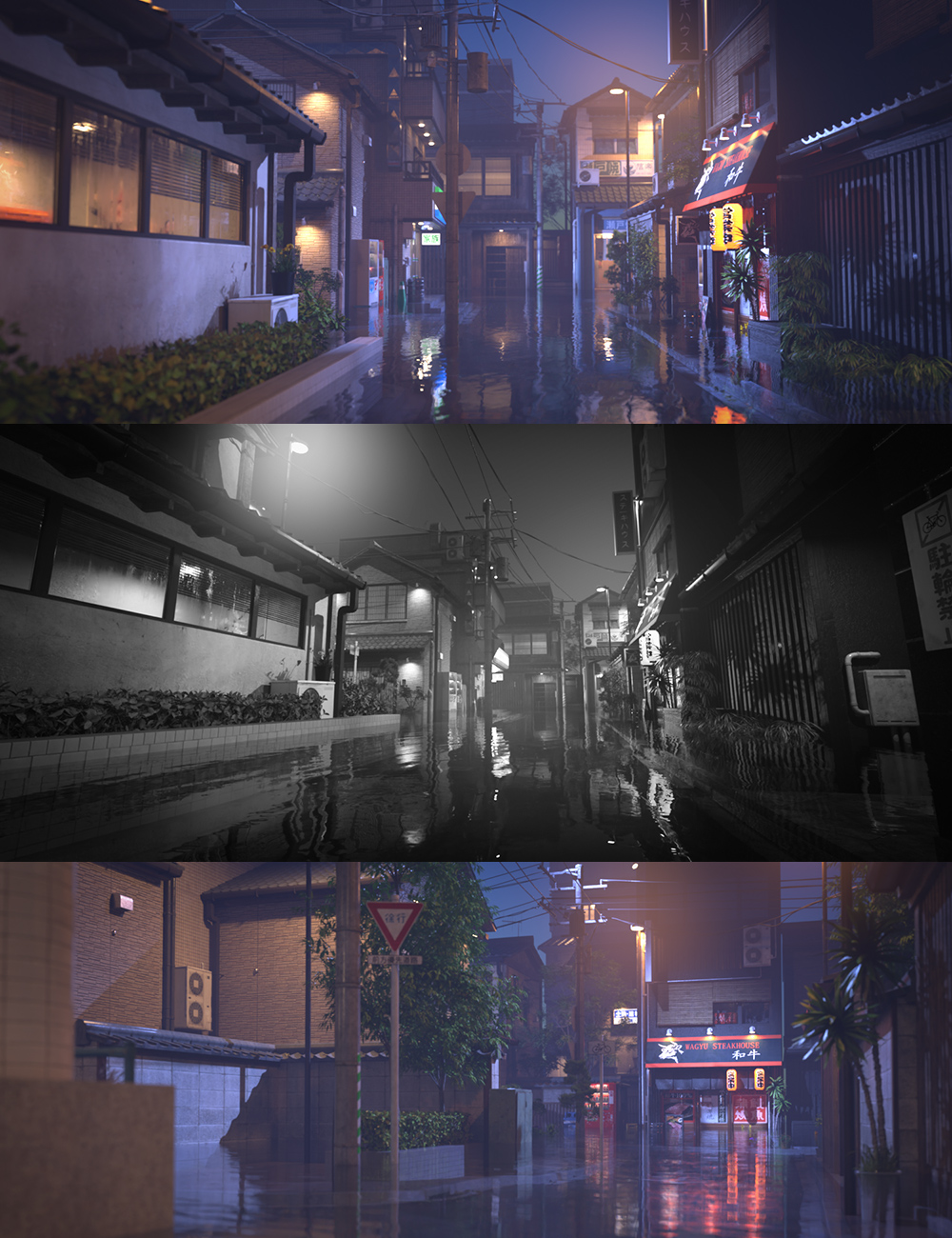 The Streets Of Japan 2 By Night