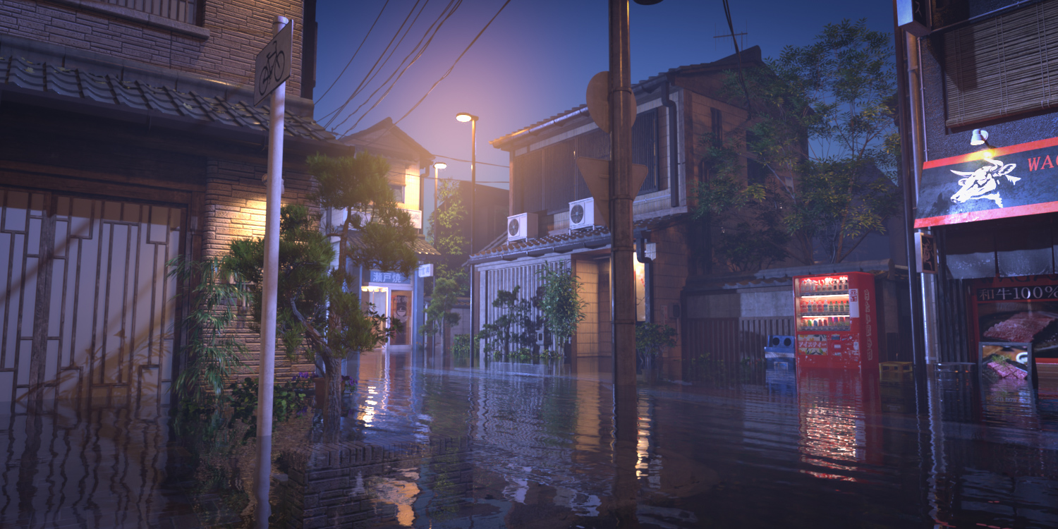 The Streets Of Japan 2 By Night