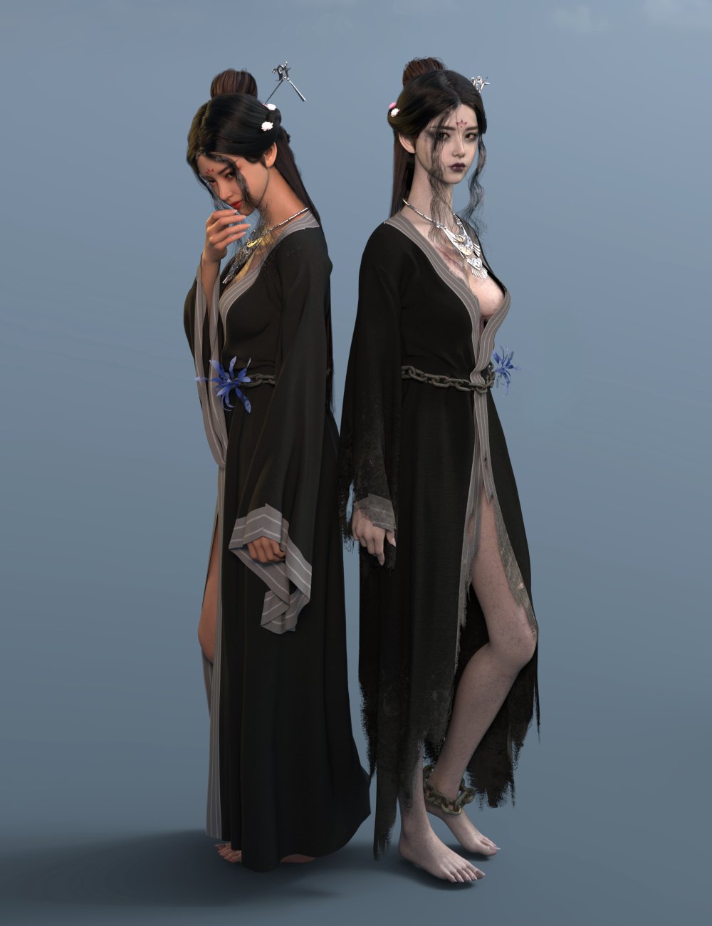 dForce Lala Hmong Sorceress for Genesis 9