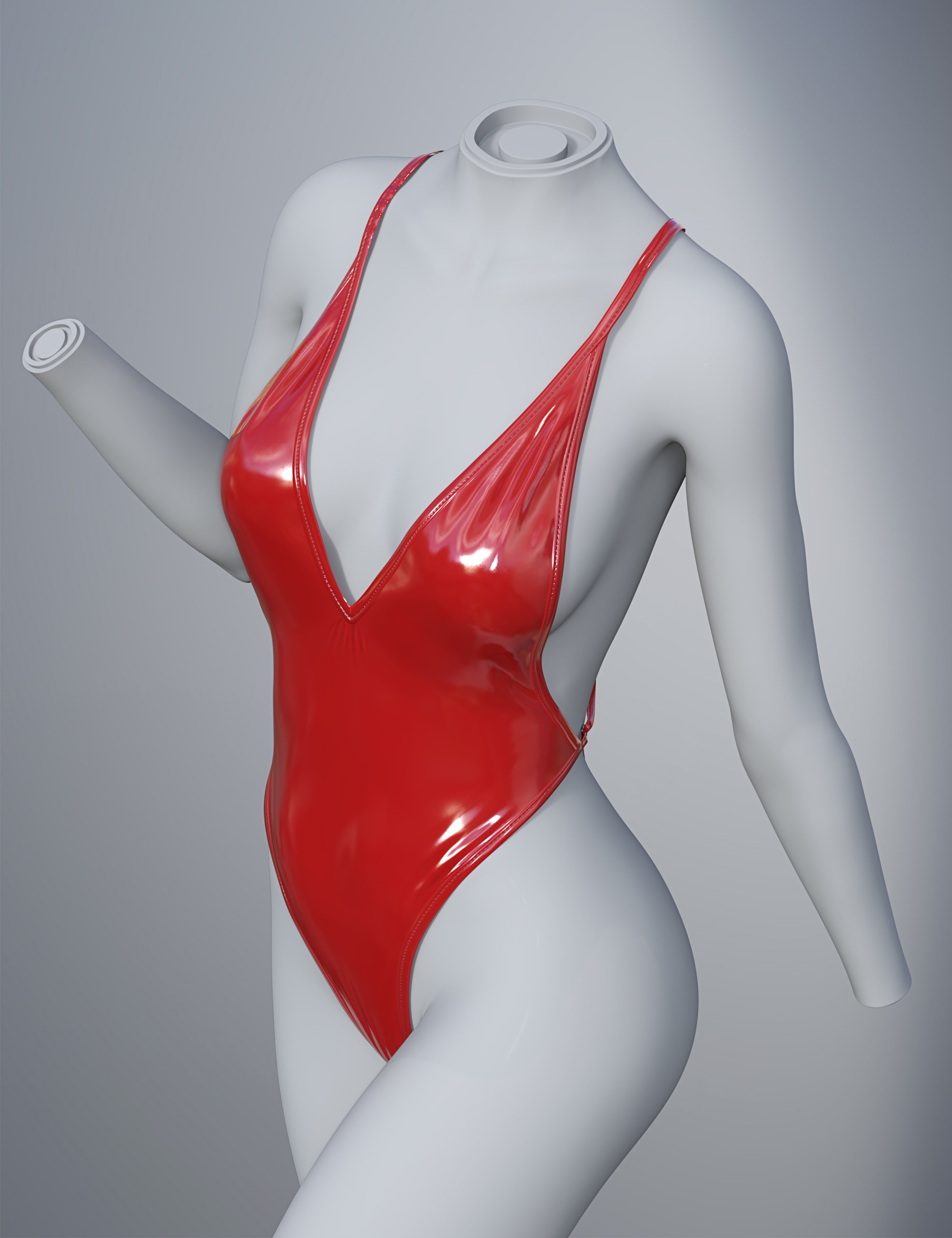 dForce SU Vacation Swimsuit for Genesis 9, 8.1, and 8 Female