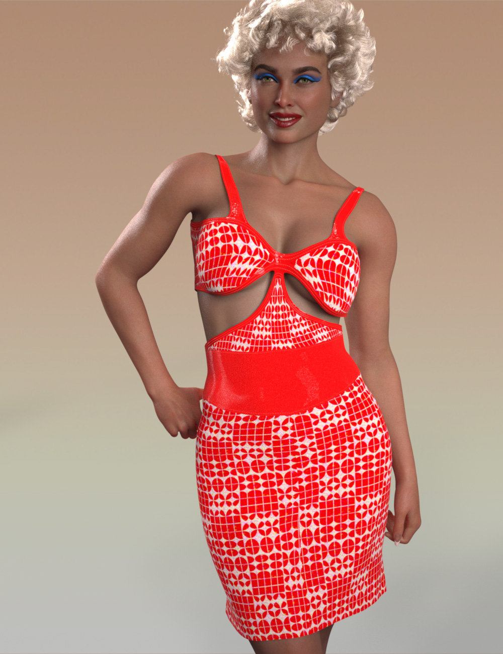 DNA Cyma a dForce Sundress for Genesis 9 by: Donnena, 3D Models by Daz 3D