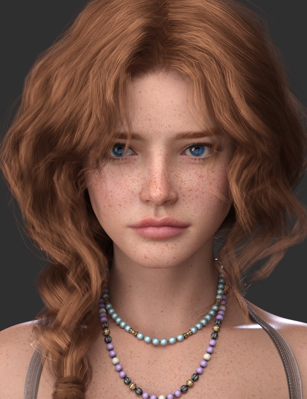 MSO Kelly HD for Genesis 9 Feminine by: Mousso, 3D Models by Daz 3D