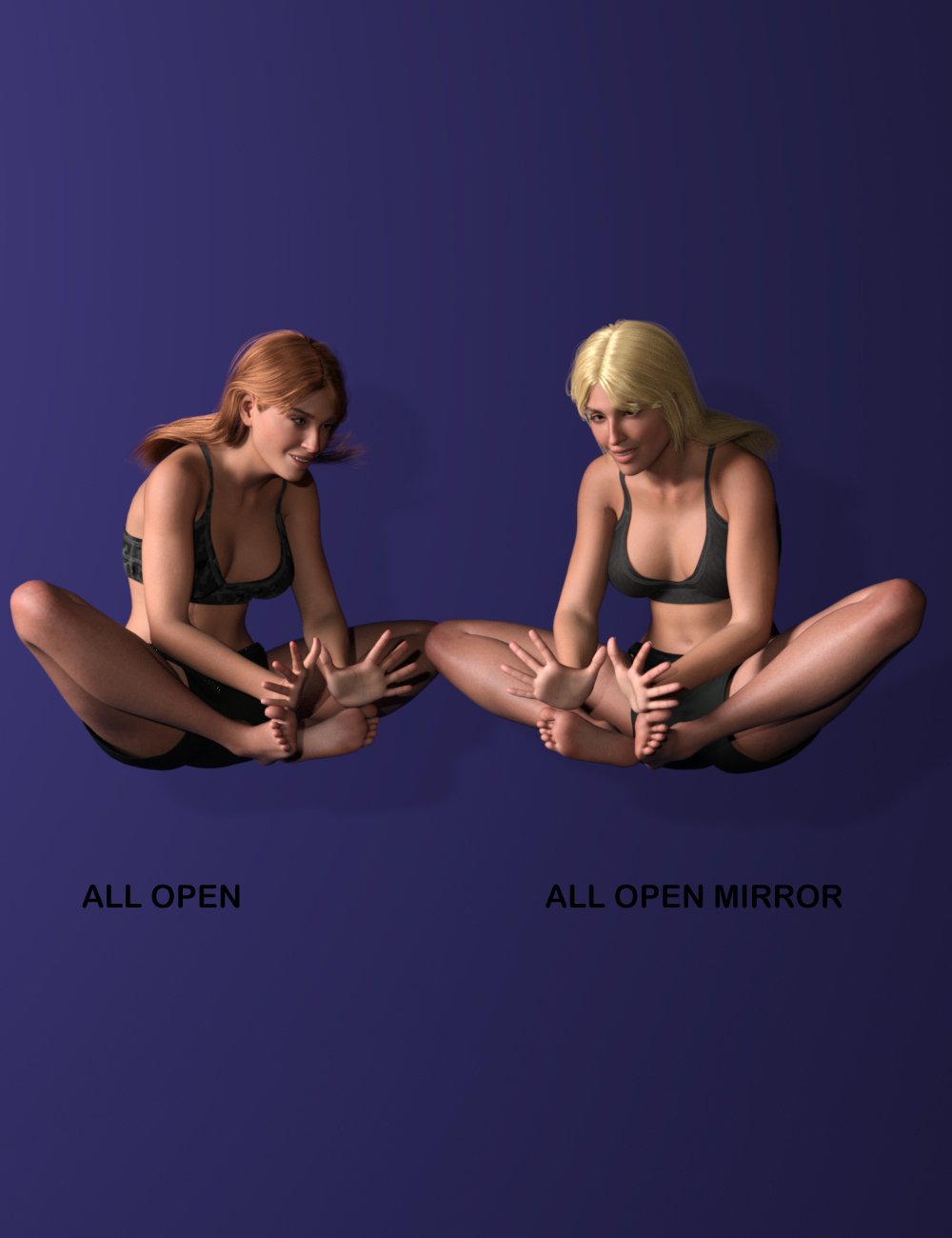 Hand and Foot Poses for Genesis 9