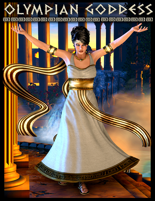 Olympian Goddess by: IgnisSerpentus, 3D Models by Daz 3D