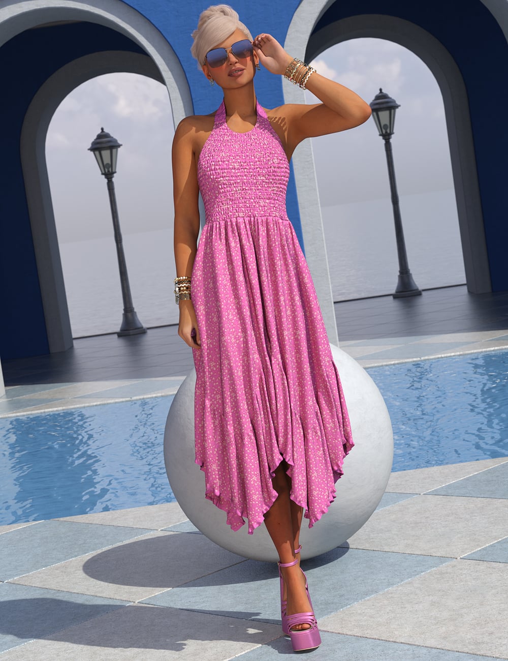 VERSUS - dForce Rainbow Sorbet Texture Add-On by: Anagord, 3D Models by Daz 3D