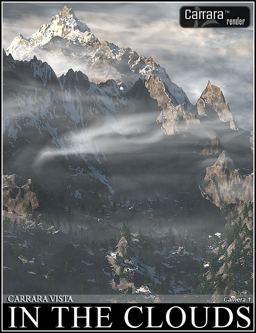 Carrara Vista In the Clouds by: 3DCelebrity, 3D Models by Daz 3D