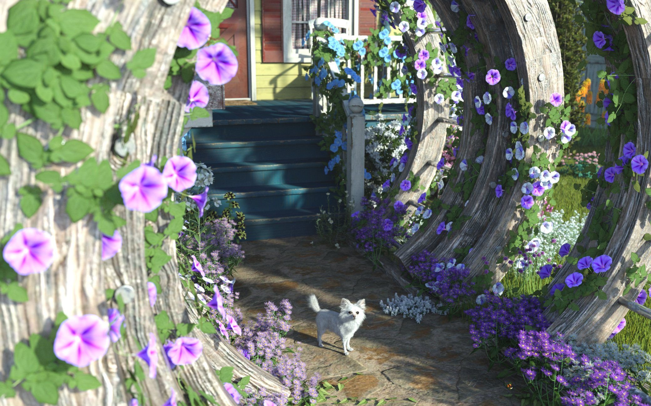 Scatters - Morning Glory - With Ultra Scatter 2 Presets