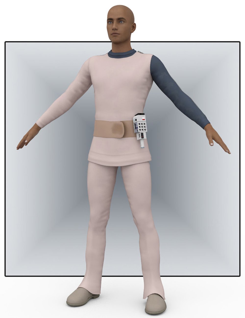 Moonbase Alpha Uniform for Genesis 8.1 Male by: VanishingPoint, 3D Models by Daz 3D