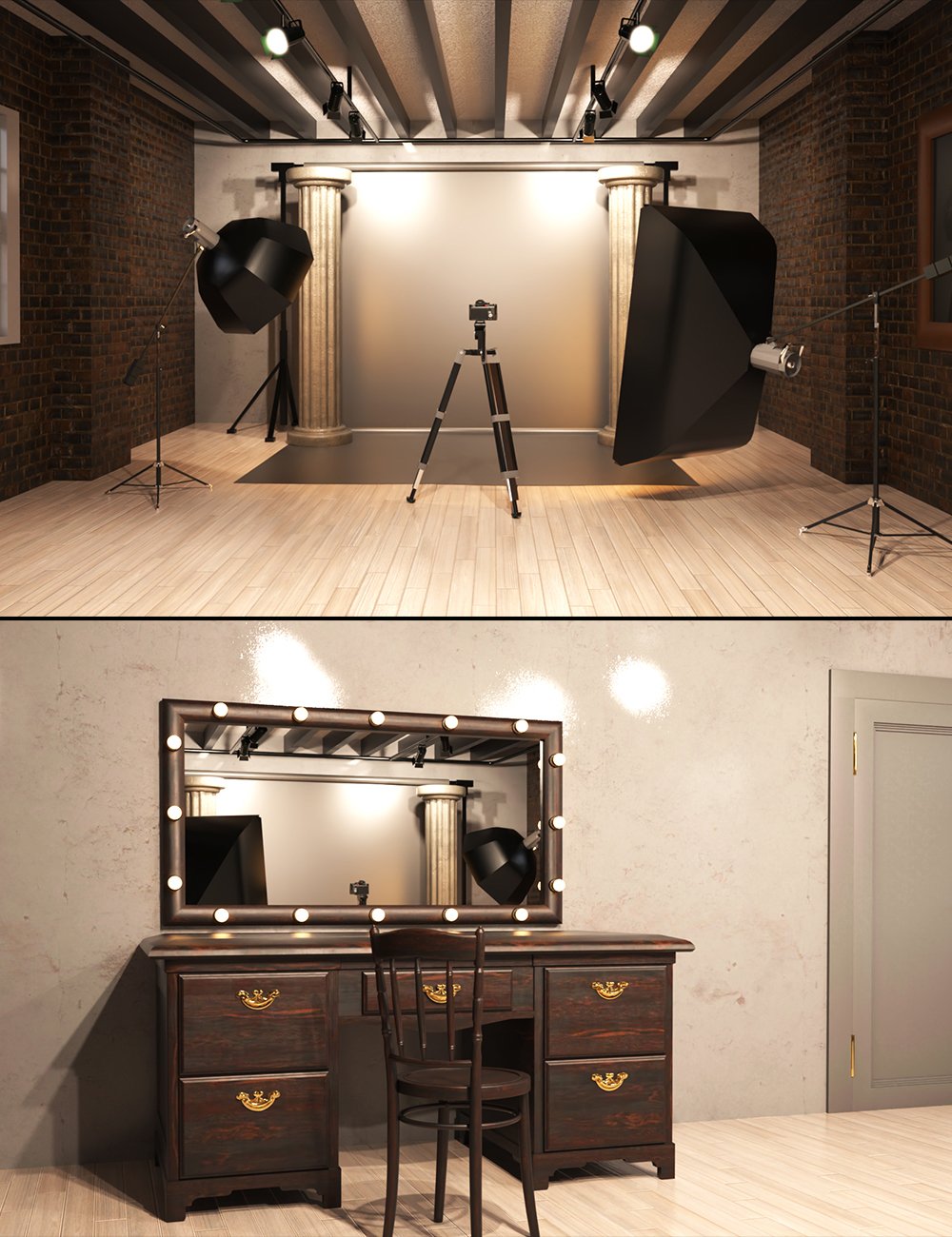 Foto Studio by: bituka3d, 3D Models by Daz 3D