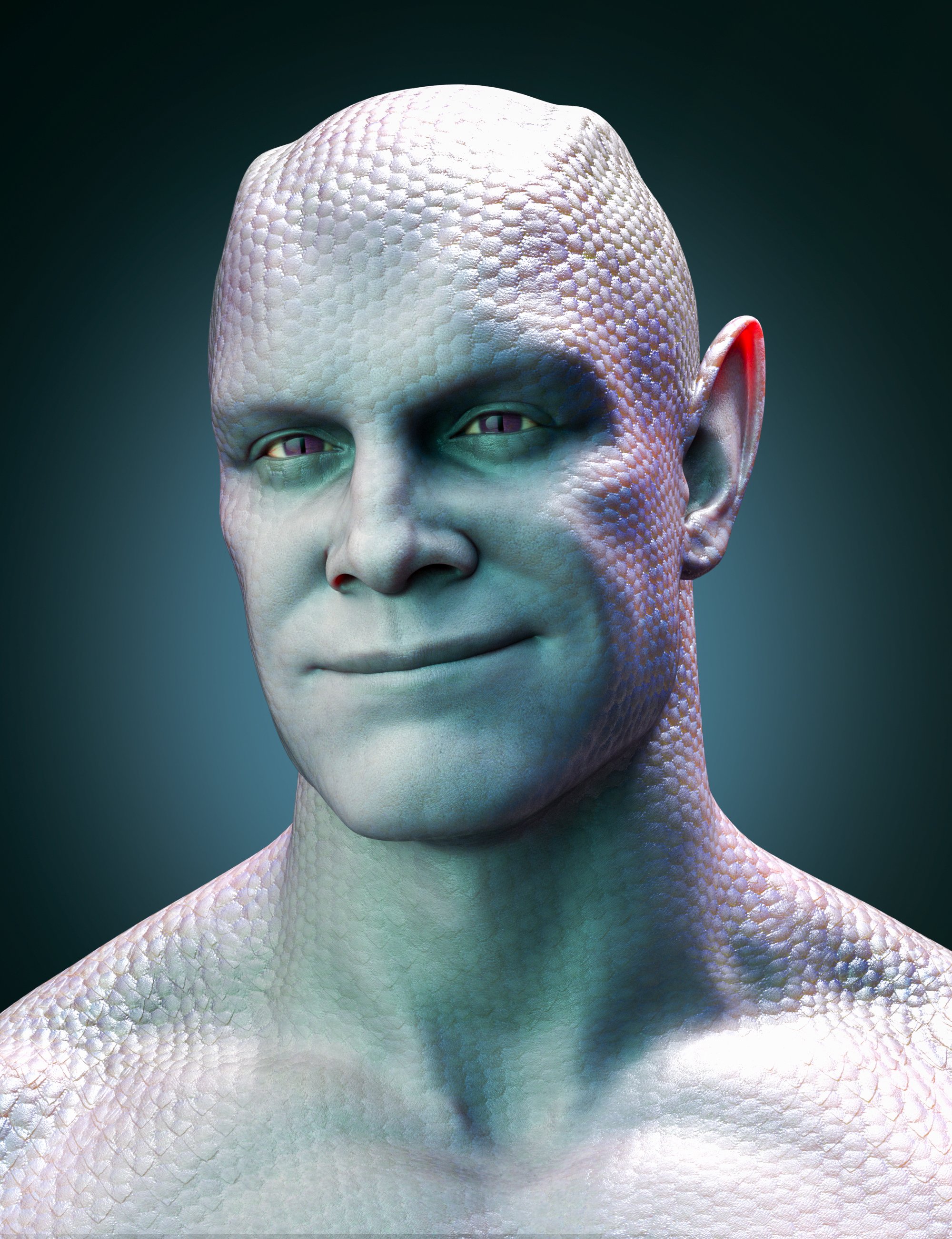 M3D Reptilian Skins for Genesis 9