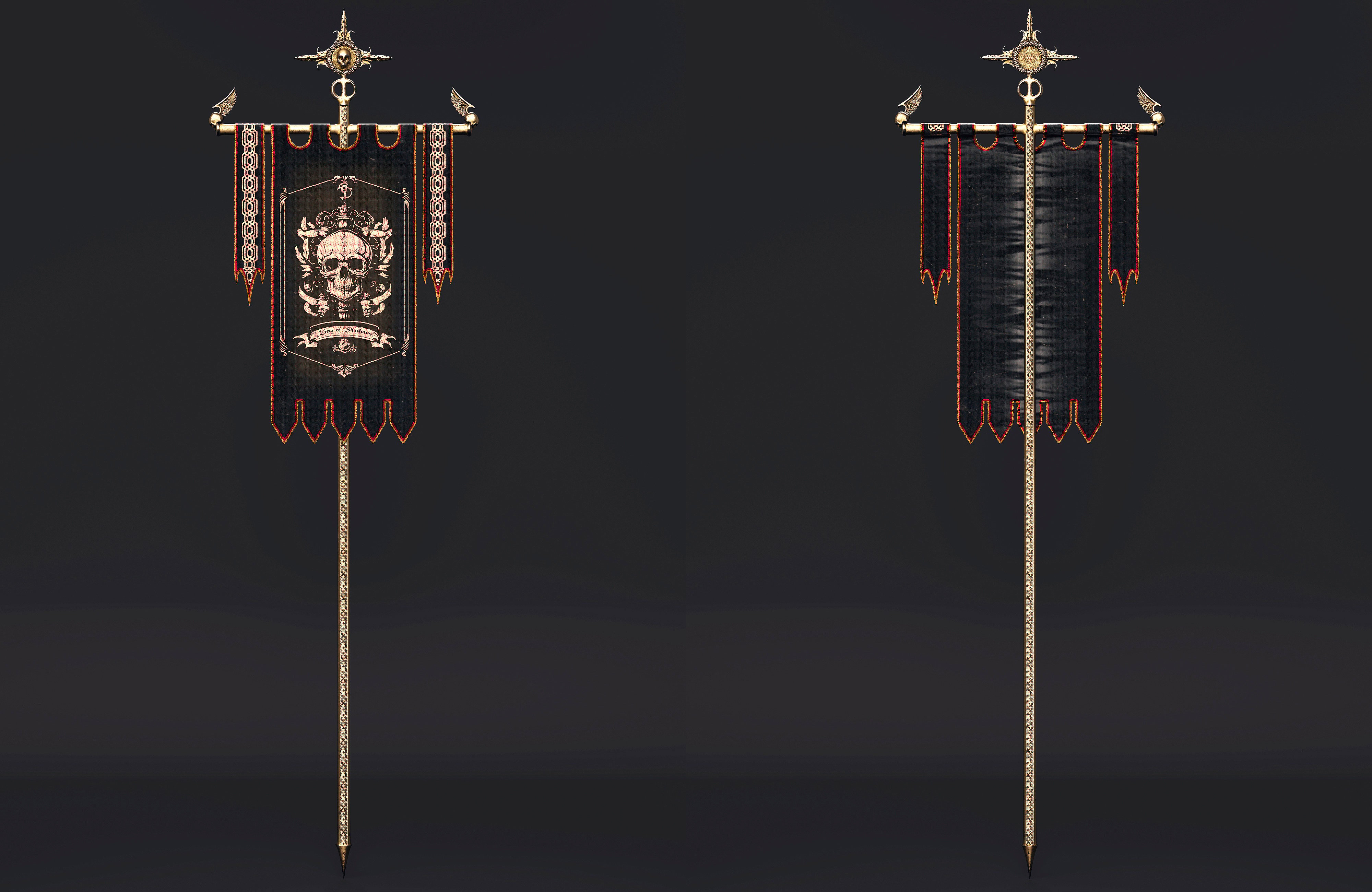 Sci-Fi Dark Style Weapons for Genesis 9